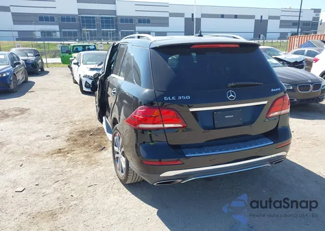 2016 Mercedes-Benz Gle 350 4Matic from USA, damaged, VIN 4JGDA5HB8GA666749